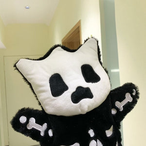 Whisper the Mini Skeleton Plush Backpack-Kawaii Dream
