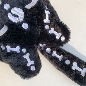 Whisper the Mini Skeleton Plush Backpack-Kawaii Dream