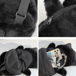 Whisper the Mini Skeleton Plush Backpack-Kawaii Dream