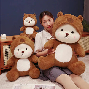 White Bear Capybara Costume Plushie-Kawaii Dream