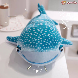 White Beluga Blue Whale Shark 75cm Plushies-Kawaii Dream