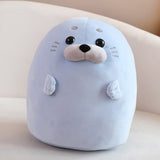 White Blue Baby Seal Plushies-Kawaii Dream