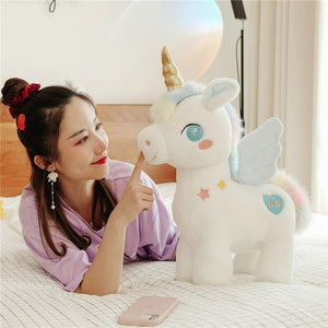White Dreamy Unicorn Pony Plushie-Kawaii Dream