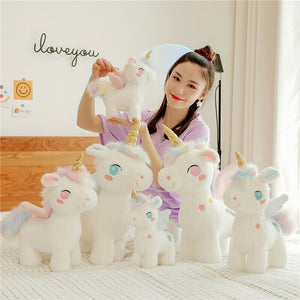 White Dreamy Unicorn Pony Plushie-Kawaii Dream