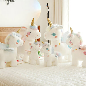 White Dreamy Unicorn Pony Plushie-Kawaii Dream