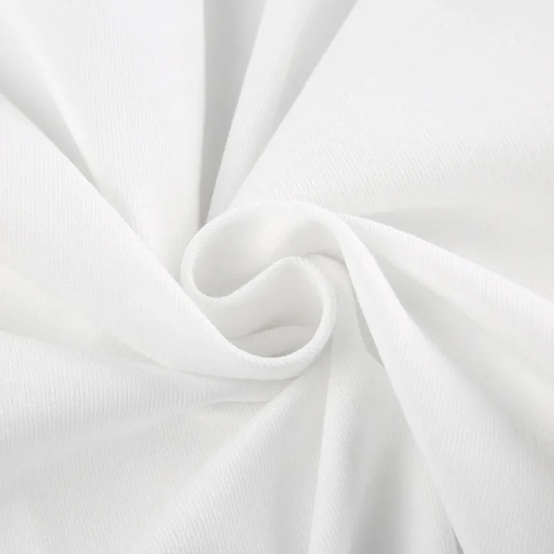 White Harajuku Laced Women's Long Sleeve Top-Kawaii Dream