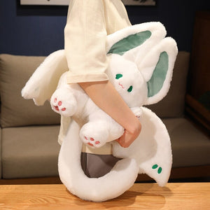 White Kawaii Fluffy Bat Plushie-Kawaii Dream