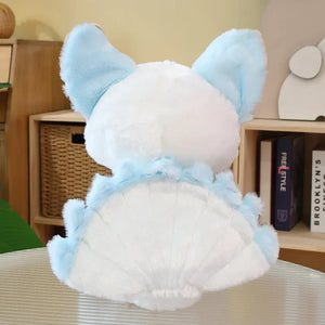 White Nine-Tailed Fox Plushies-Kawaii Dream