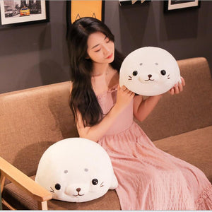 White Seal Plushies-Kawaii Dream