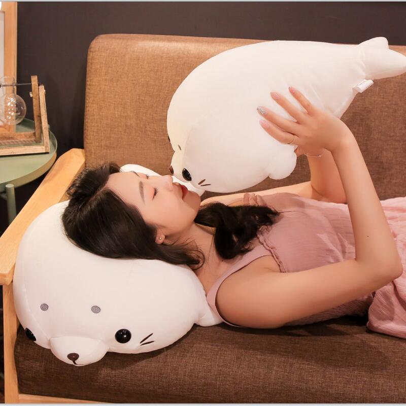 White Seal Plushies-Kawaii Dream