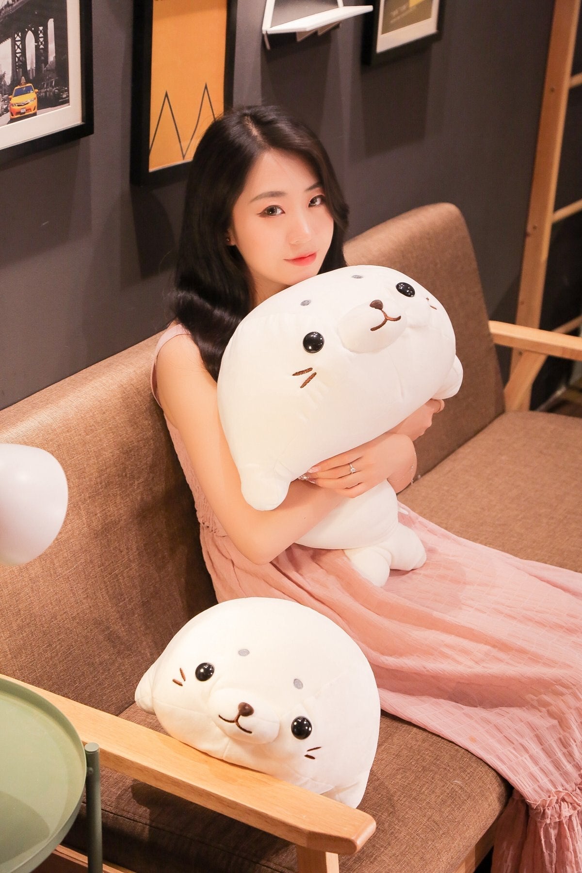 White Seal Plushies-Kawaii Dream