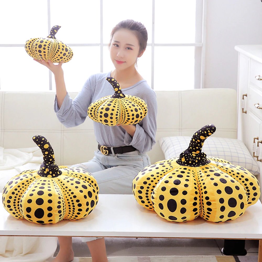 Yayoi Kusama Halloween Pumpkin Plushies-Kawaii Dream