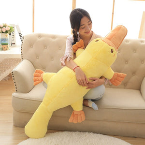 Yellow Kawaii Long Snuggly Platypus Plushie-Kawaii Dream
