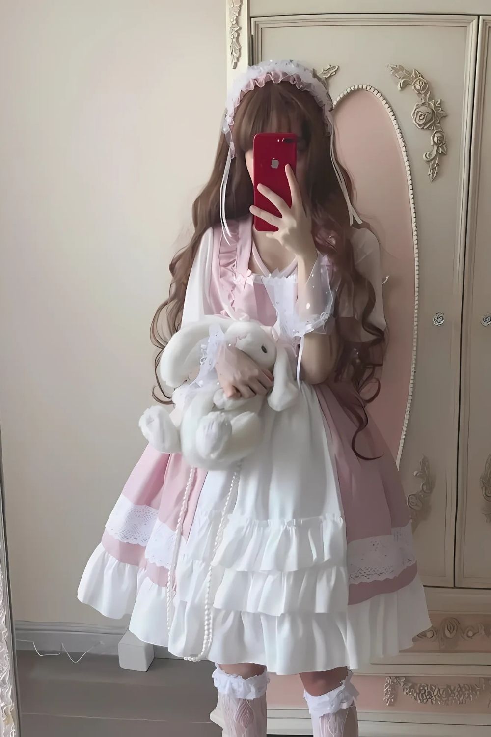 Elegant Victorian Maid Dress