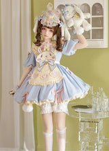 Pastel Easter Bunny Lolita Dress