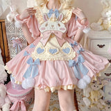 Pastel Easter Bunny Lolita Dress