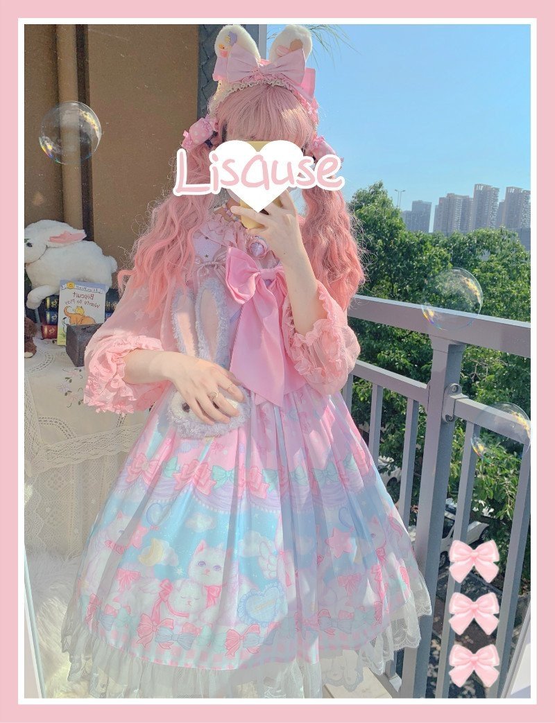 Pocket Kitten Lolita Dress – Kawaii Dream