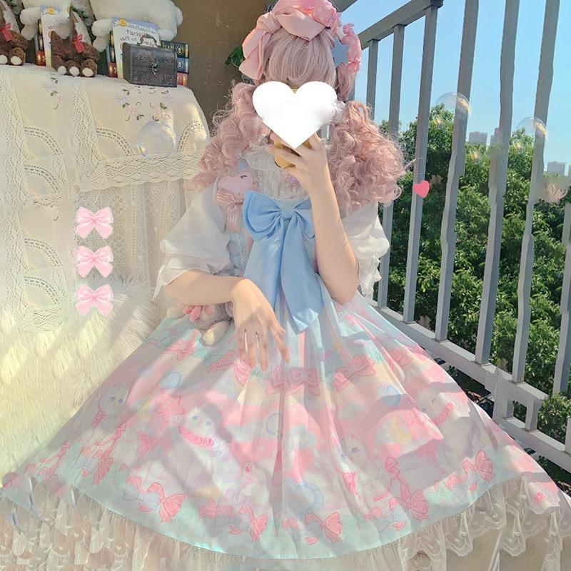 Pocket Kitten Lolita Dress Kawaii Dream Pocket Kitten Lolita Dress Kawaii Dream