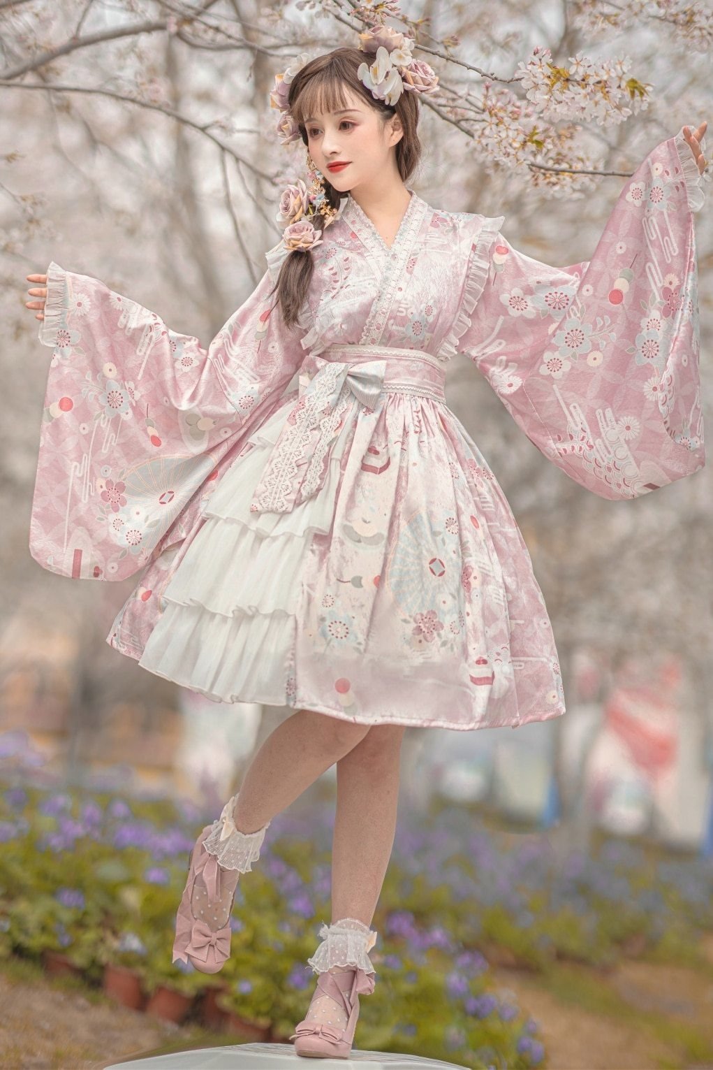 Sakura Kimono Lolita Dress