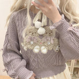 Vintage Teddy Knit Crewneck