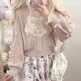 Vintage Teddy Knit Crewneck