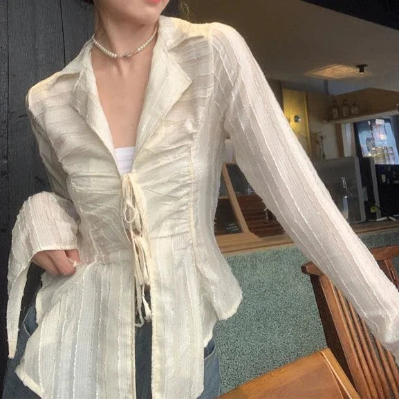 Fairytale Long Sleeve Blouse-Kawaii Dream